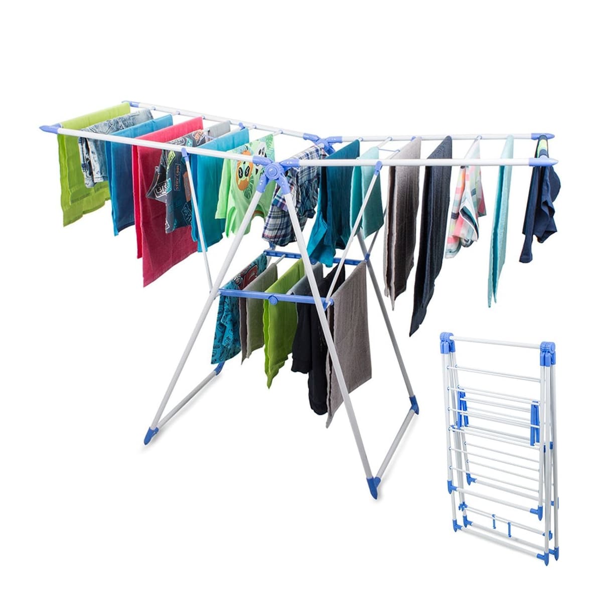 Torkställning, 2 nivåer, 11 m torkyta