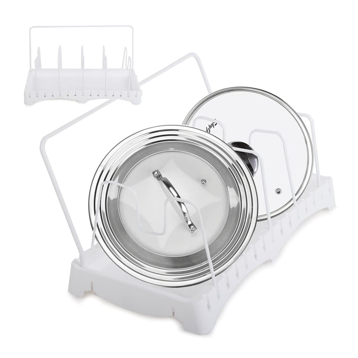 Torkställning för kastrullock och kärl, 34 cm