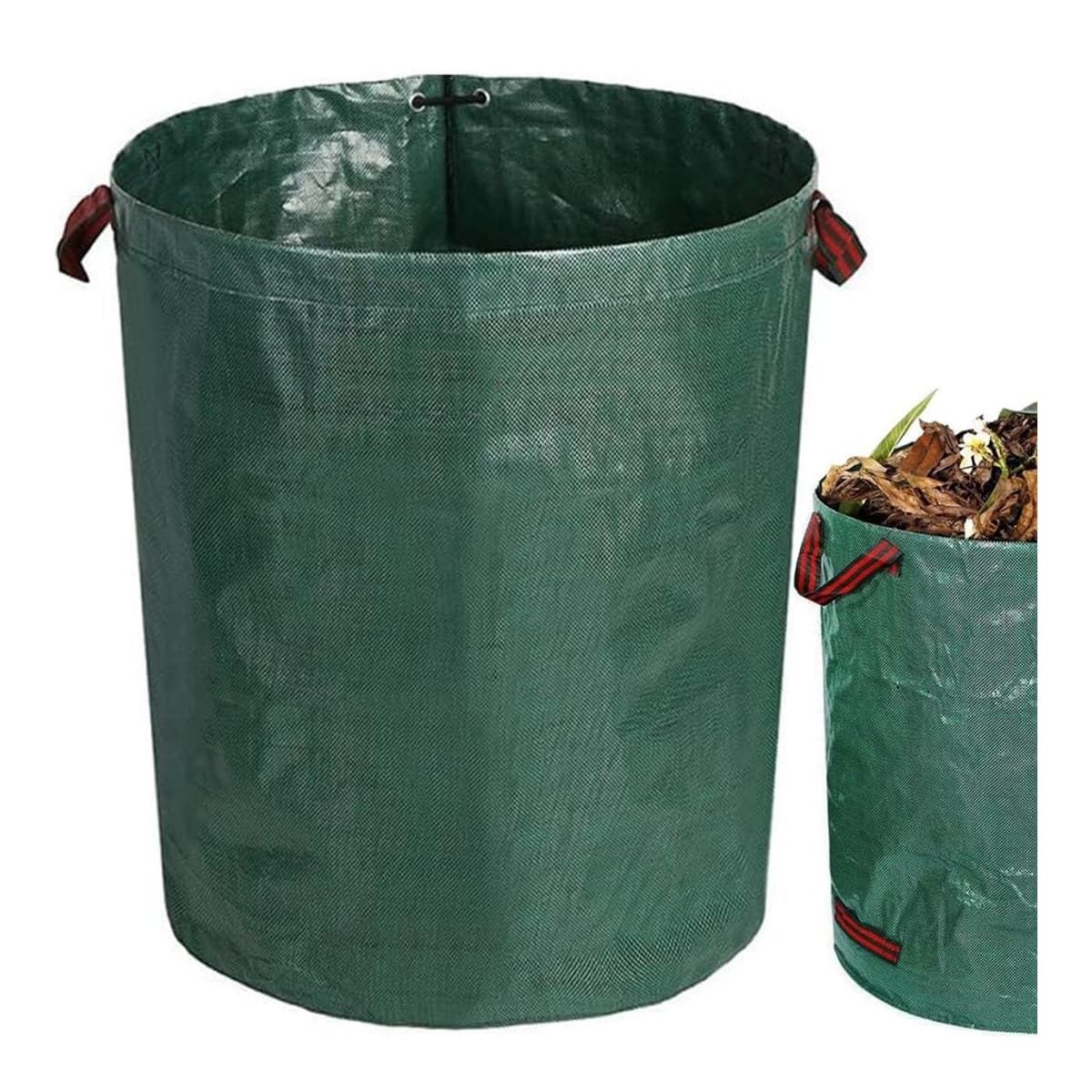 Trädgårdssäck 120L med 3 handtag