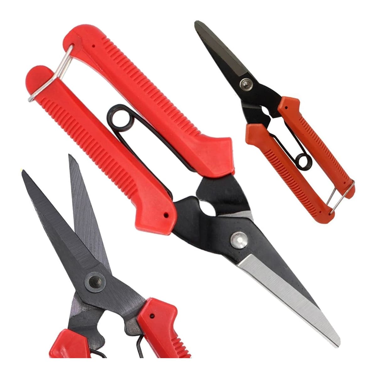 Trädgårdssax med säkerhetslås, 19 cm