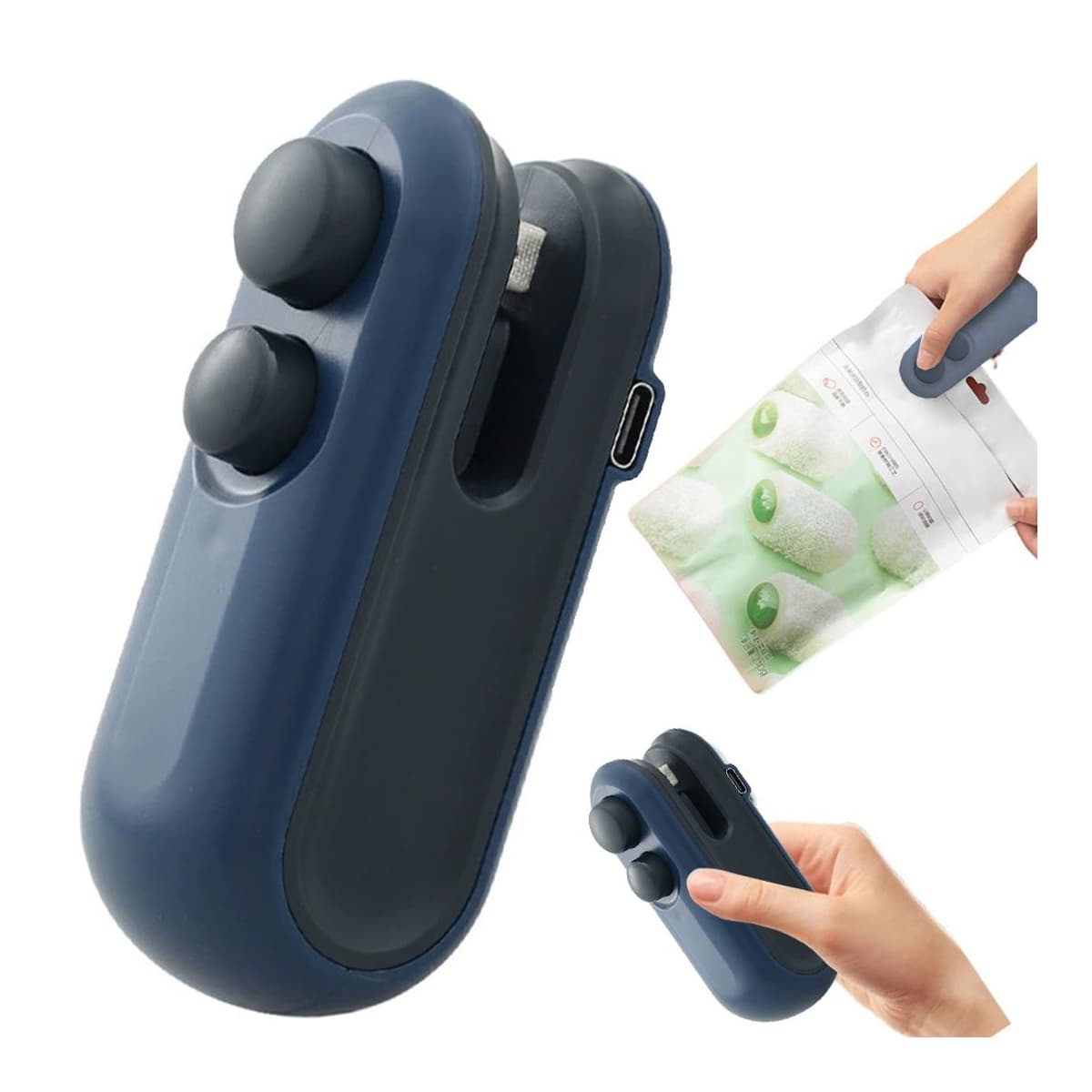 Trådlös foliereglare 2-i-1 med magnet, USB