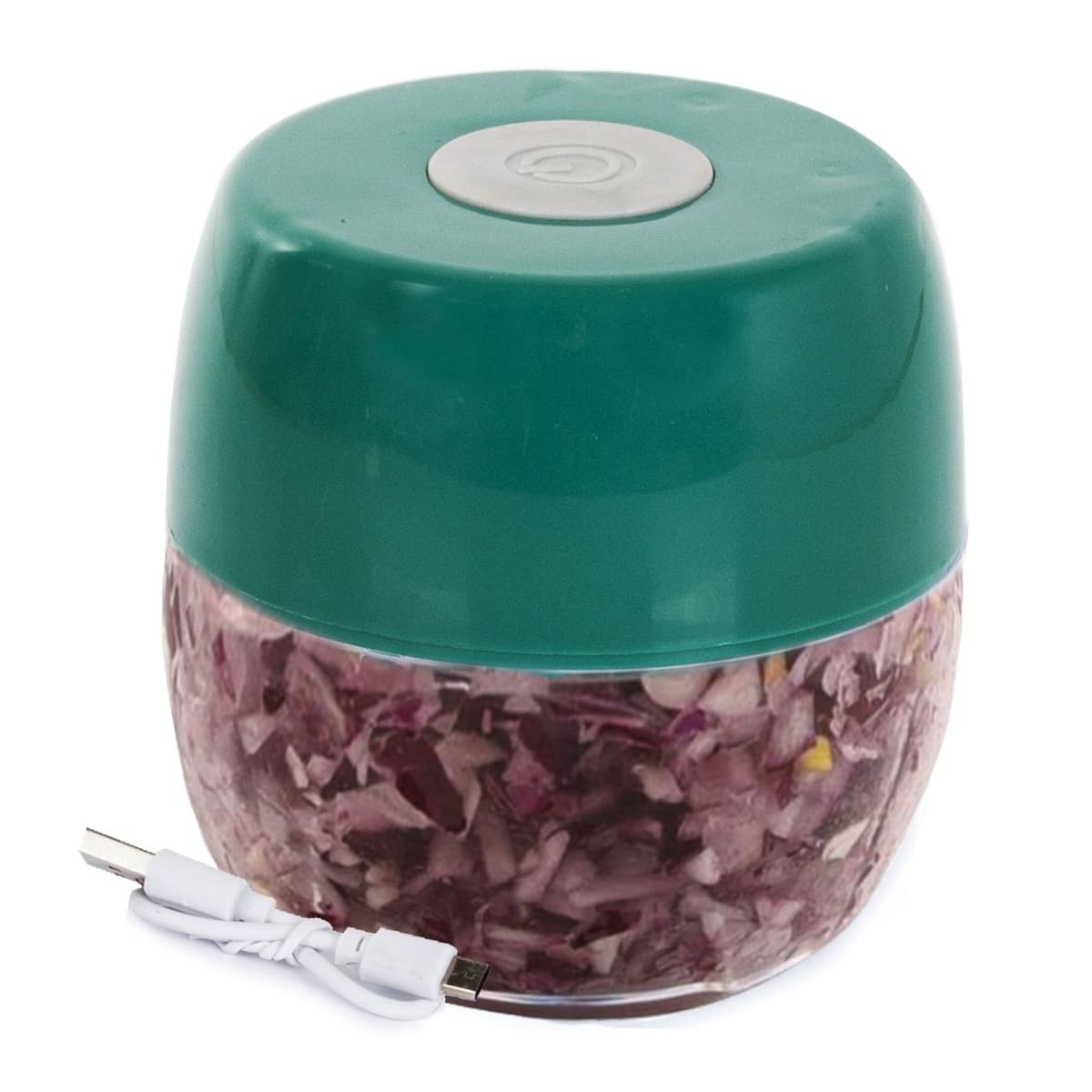 Trådlös grönsakshackare, 0,2 L, USB-laddbar