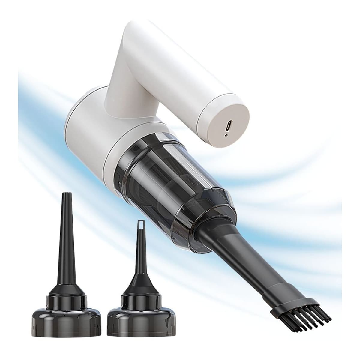 Trådlös handdammsugare 2-i-1 med blåsfunktion