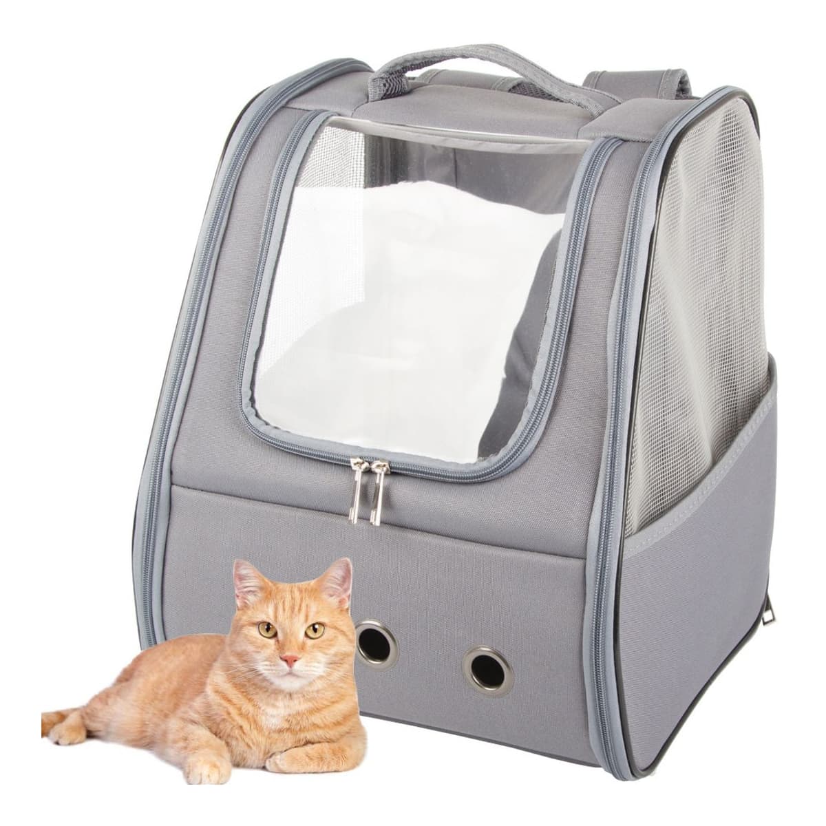 Transportryggsäck för husdjur, 37 x 32 x 28 cm