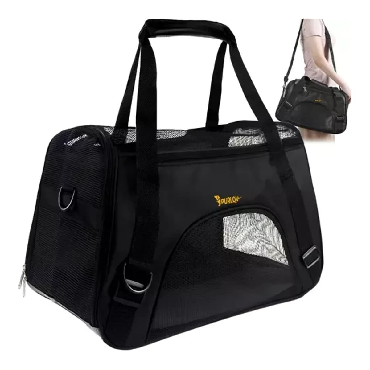 Transportväska för hund/katt, 30x25x50 cm, 8 kg