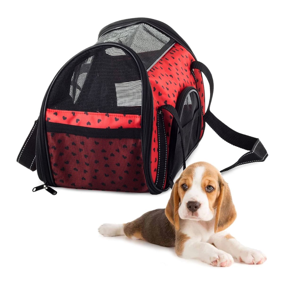 Transportväska för husdjur, 41 x 23 x 27 cm