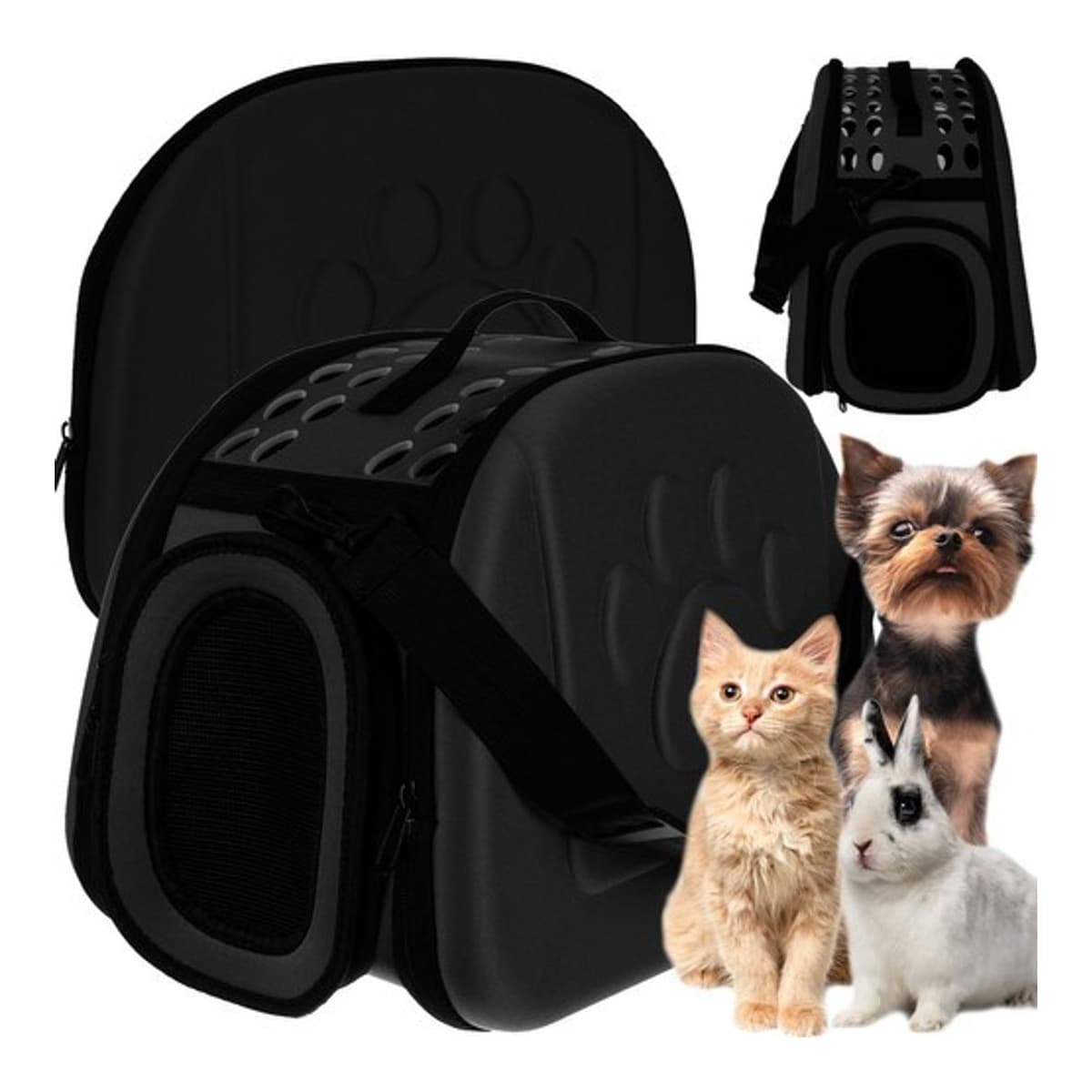 Transportväska för katt/hund, hopfällbar, 6 kg