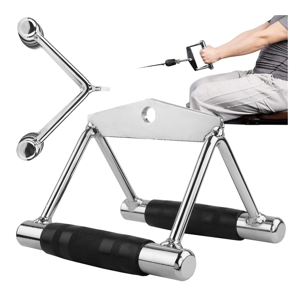 Triangelhandtag för lyftstång, stål, 17,5 cm