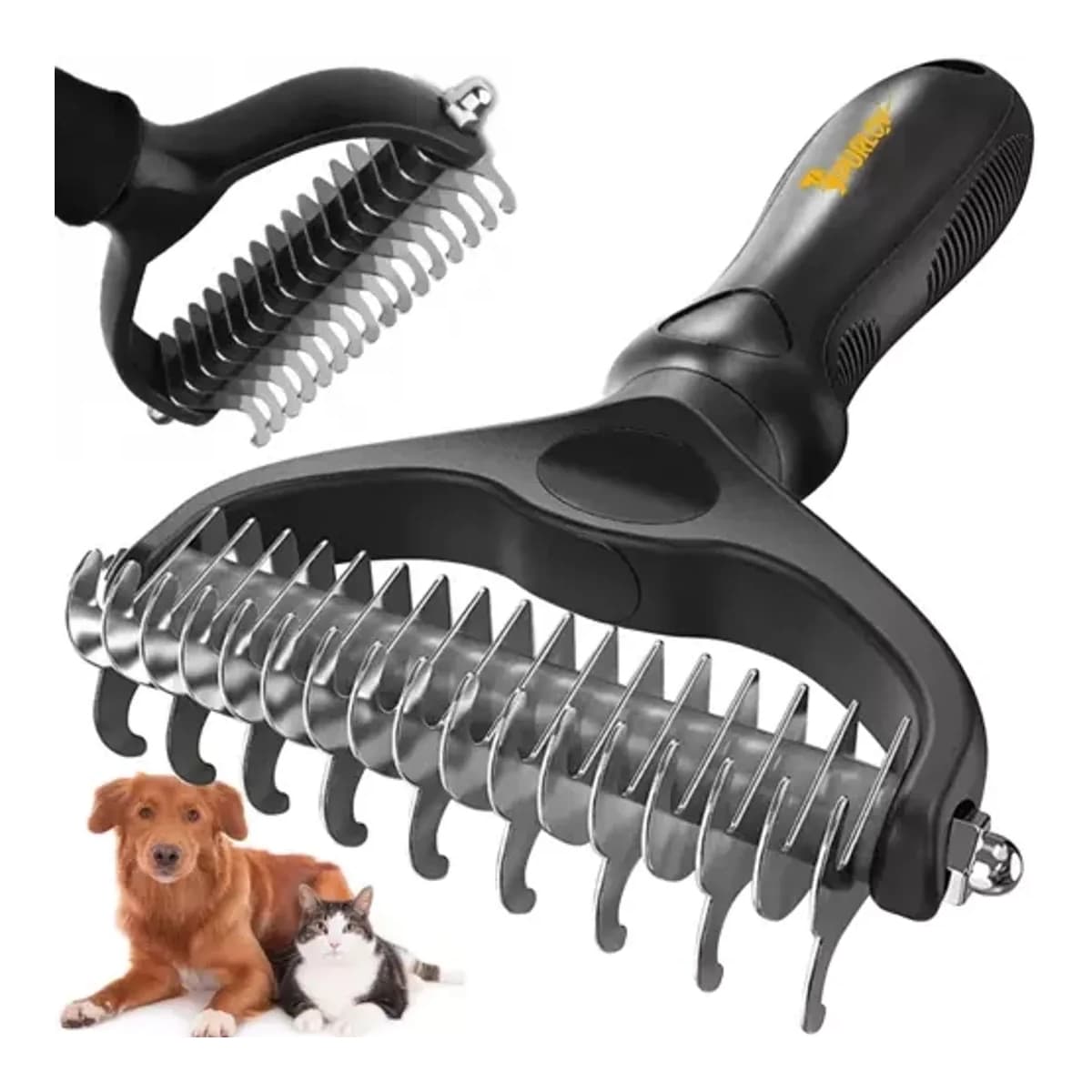 Trimmerkam dubbsidig 9+17 tänder för husdjur