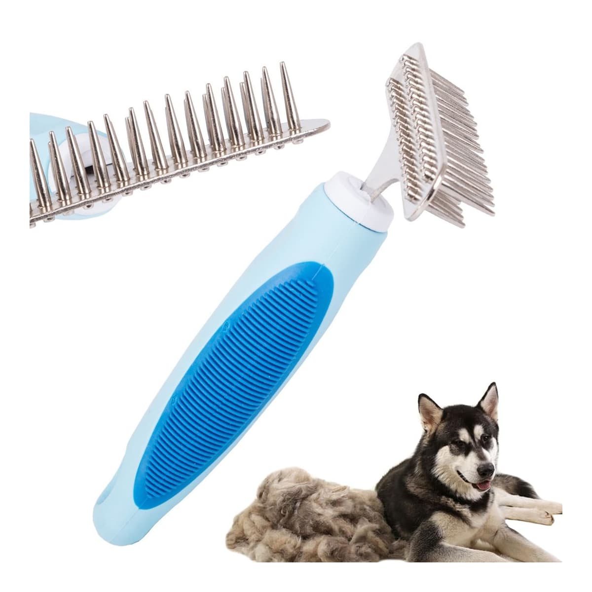 Trimmerkam för hundar och katter, 35 tänder