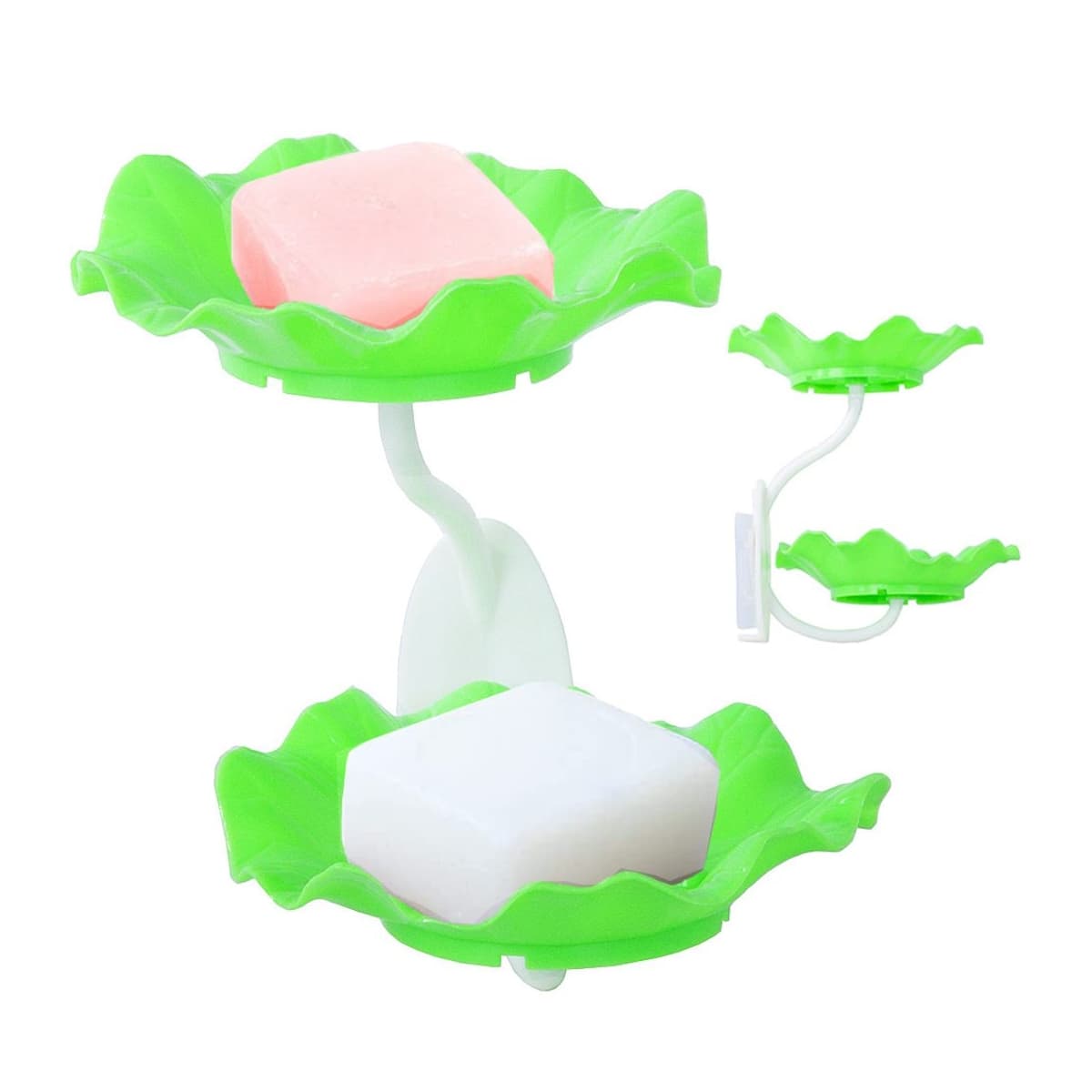 Tvålkopp blomma med sugkopp, 15,5 cm