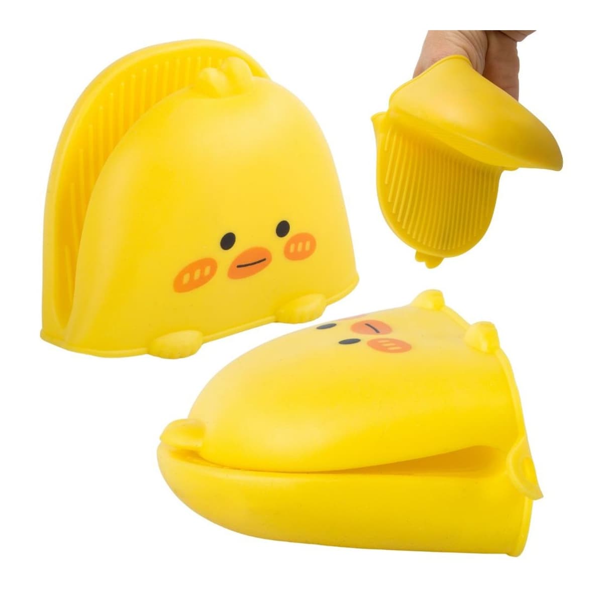 Ugnshandske silikon, kyckling, 11x8,5 cm