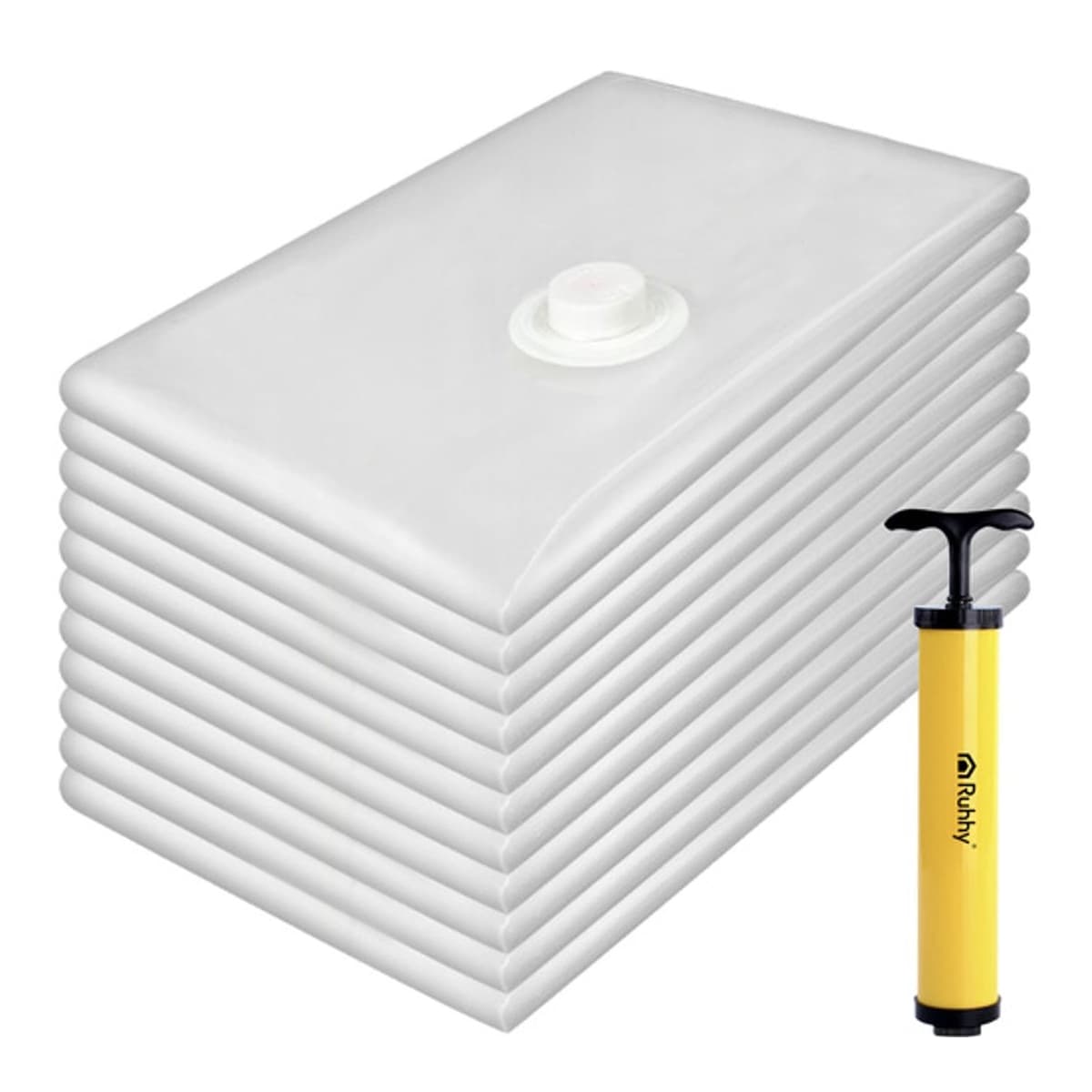 Vakuumpåsar 50x70 cm, 10-pack med pump