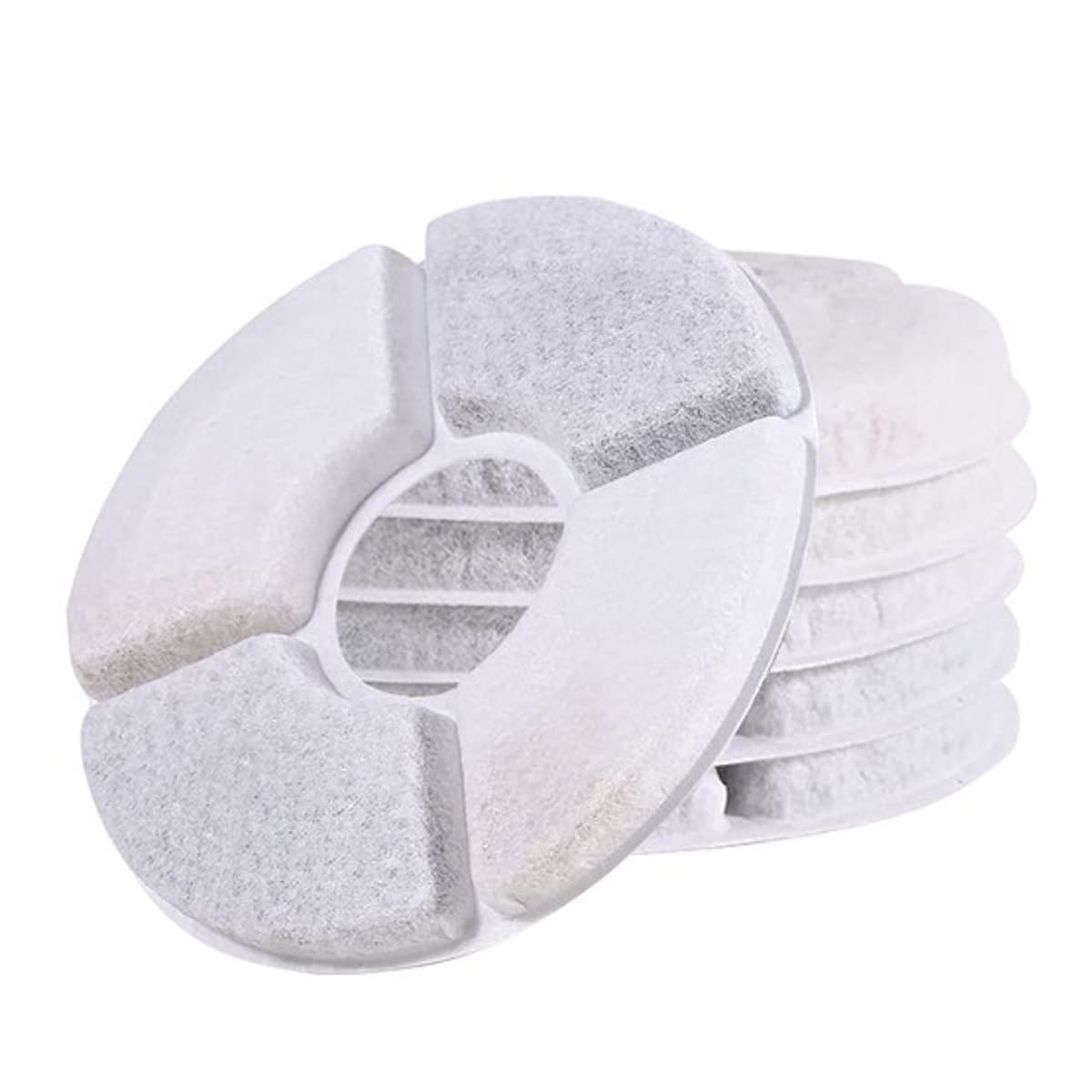 Vattenfilter för kattfontän, 6-pack, 12,7 cm