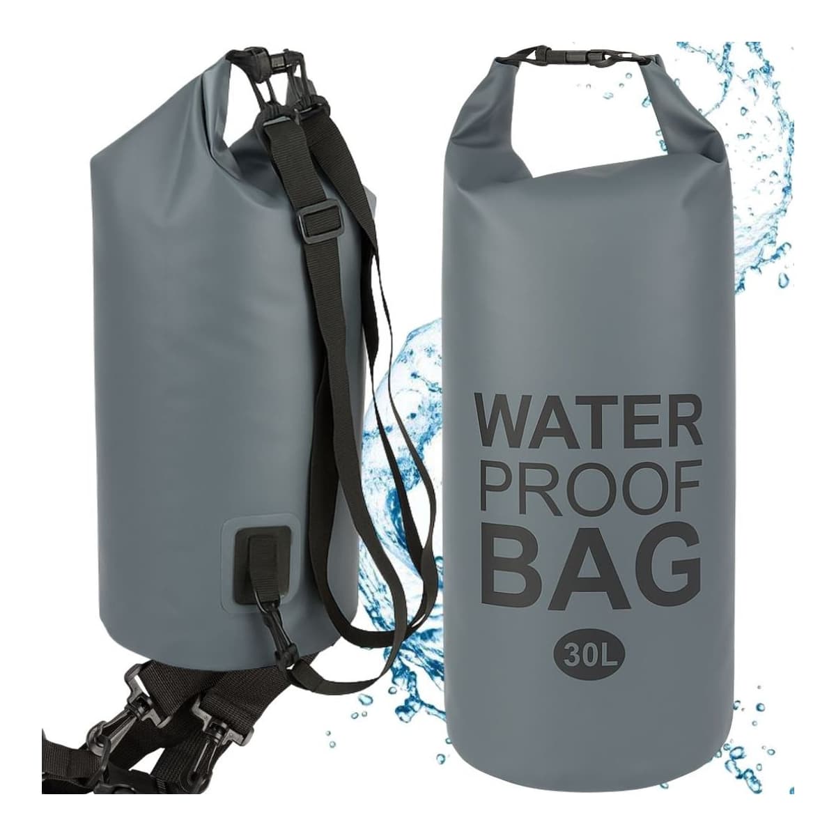 Vattentät påse, 30 liter, för kajak och vandring