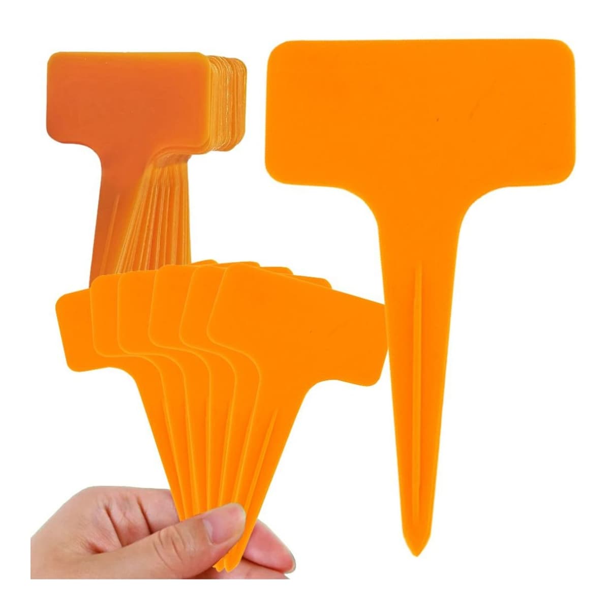 Växtetiketter, plast, 50 st, 10x6 cm