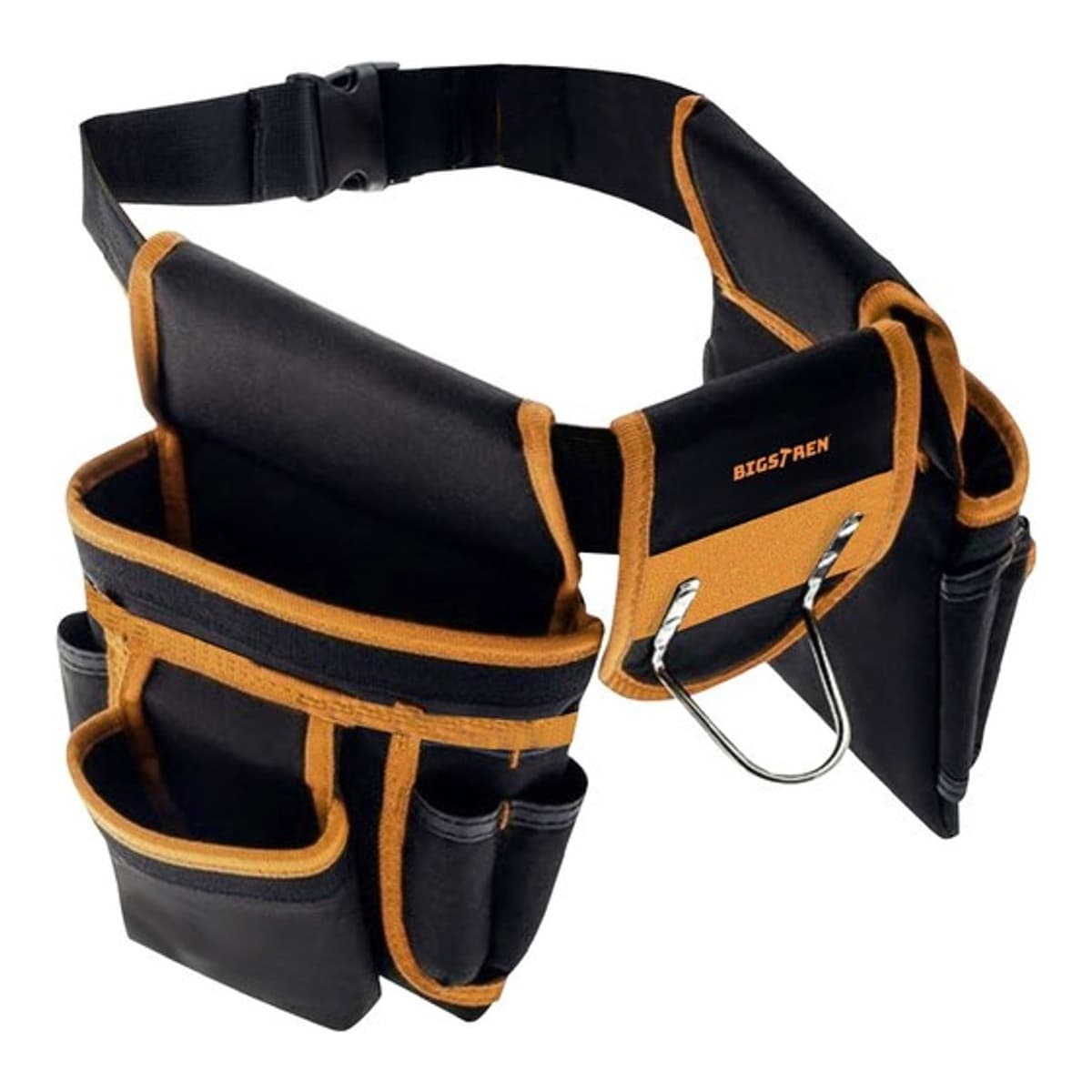 Verktygsväska med 22 fickor och hammarfäste