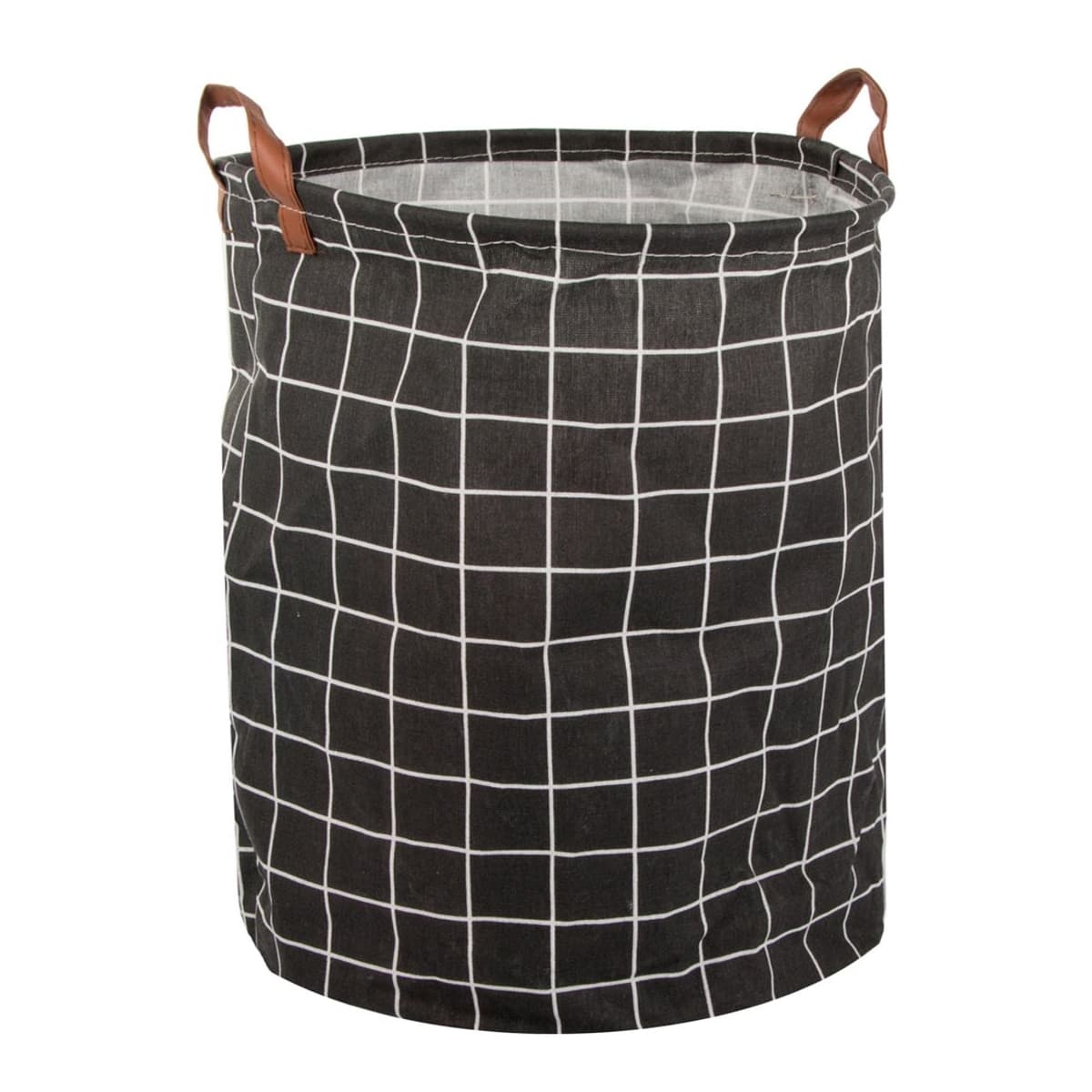 Vikbar tvättkorg, 45 liter, 40 cm hög