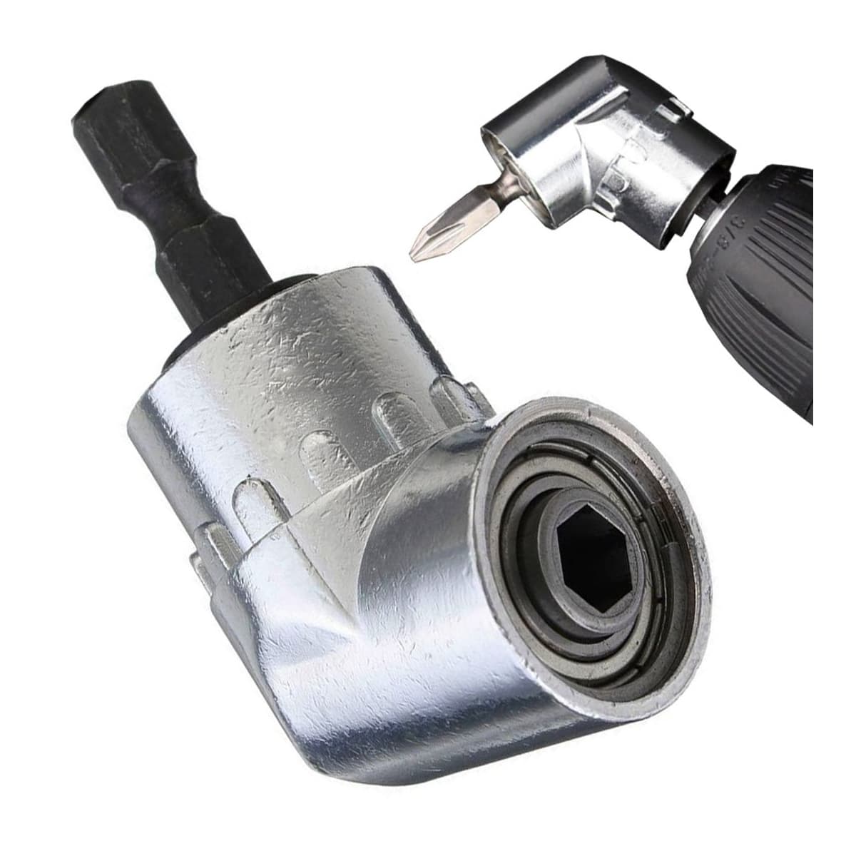 Vinkeladapter för skruvmejsel, 105°, 1/4" hex